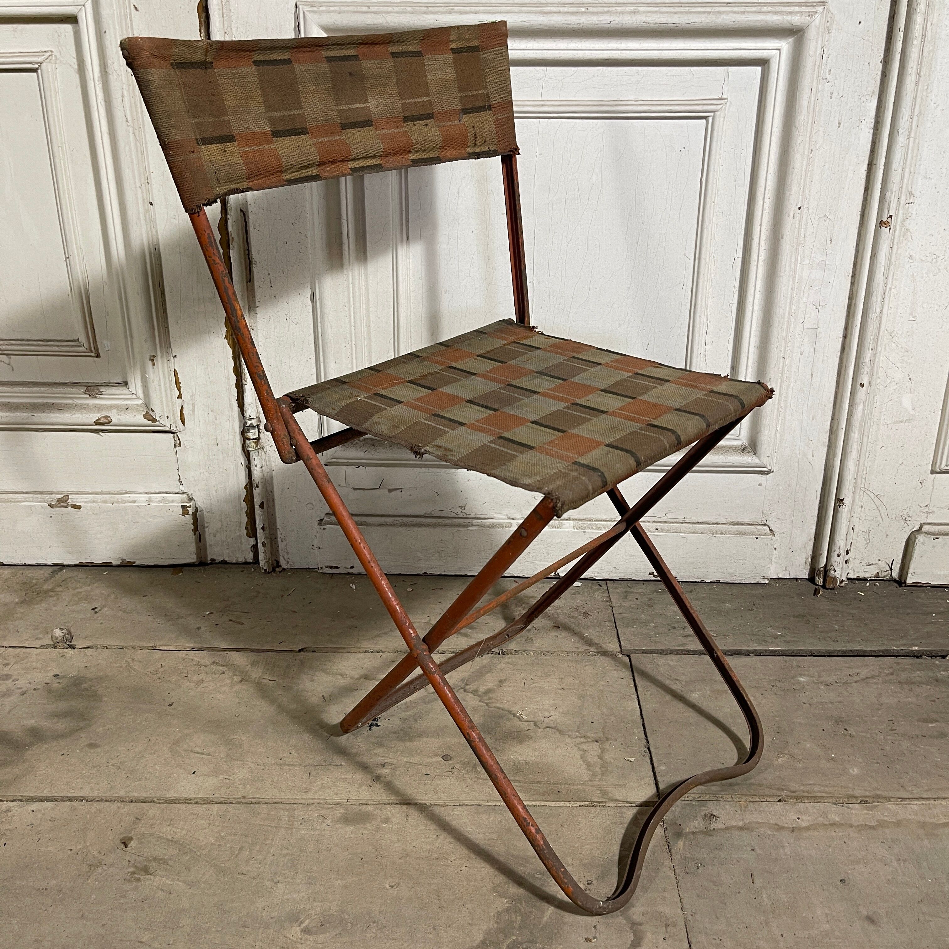 Vintage camping chair