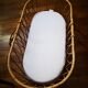 Couffin cradle rattan vintage child