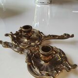 Bougeoirs à main style Louis XV