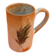 Cup / Mug Traditional ceramic with fern leaf decoration