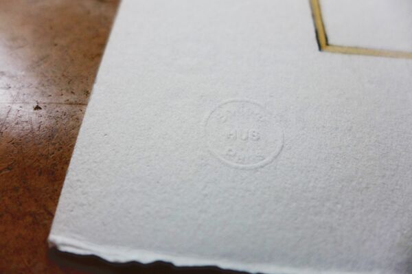 Lithographie originale signée et numérotée François Delaroziere L'éléphant, 2008