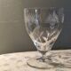 Villeroy and Bosch - 9 Antique Port Glasses - Cut crystal with flower decoration