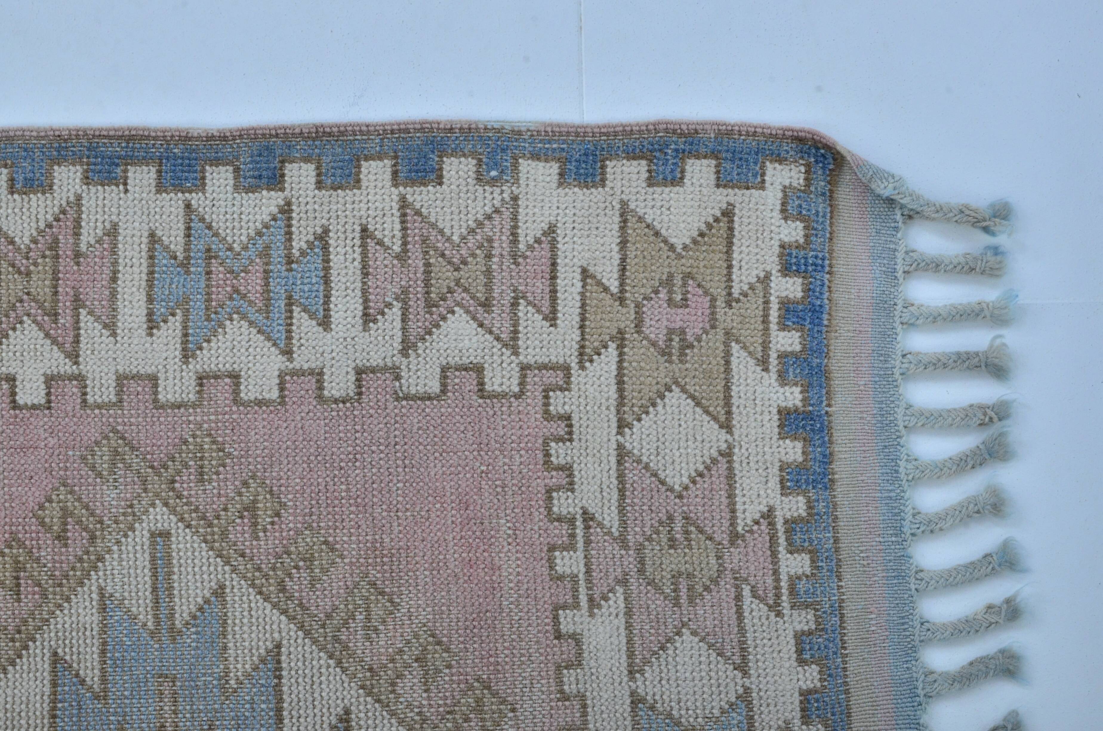 Turkish Oushak Handmade Carpet sku 3586