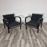 Armchairs by K. Kozelka & A. Kropacek, Set of 2, 1950s, Set of 2