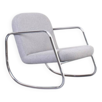 German Bauhaus rocking chair, 1960s