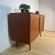 Kai Kristiansen teak sideboard with retractable doors – Denmark 1960s