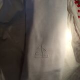 Monogramee damask tablecloth