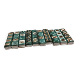 Set of 10 knife rests by Robert Picault