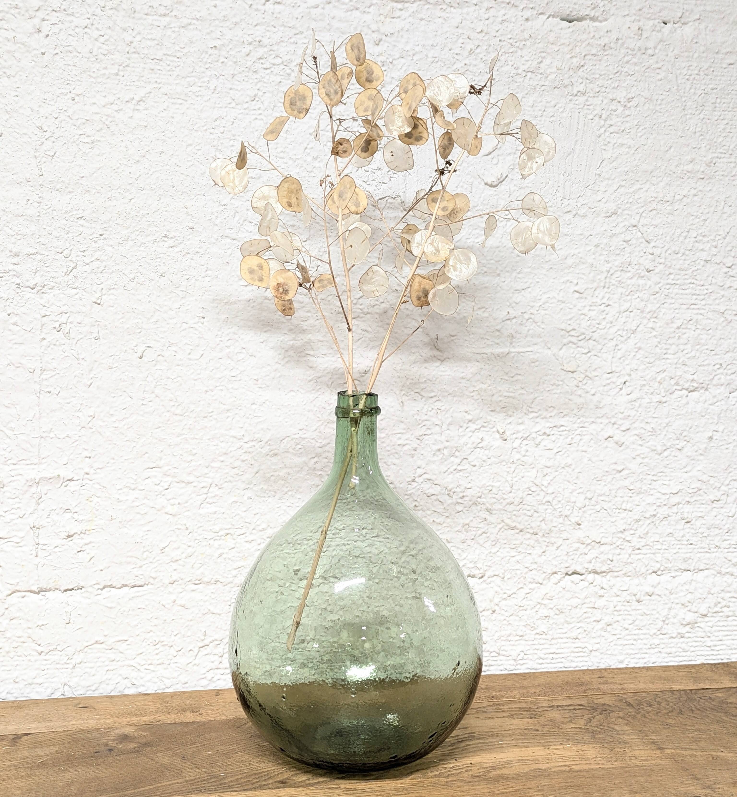 Green demijohn 6 liters