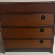 Vintage shoe cabinet