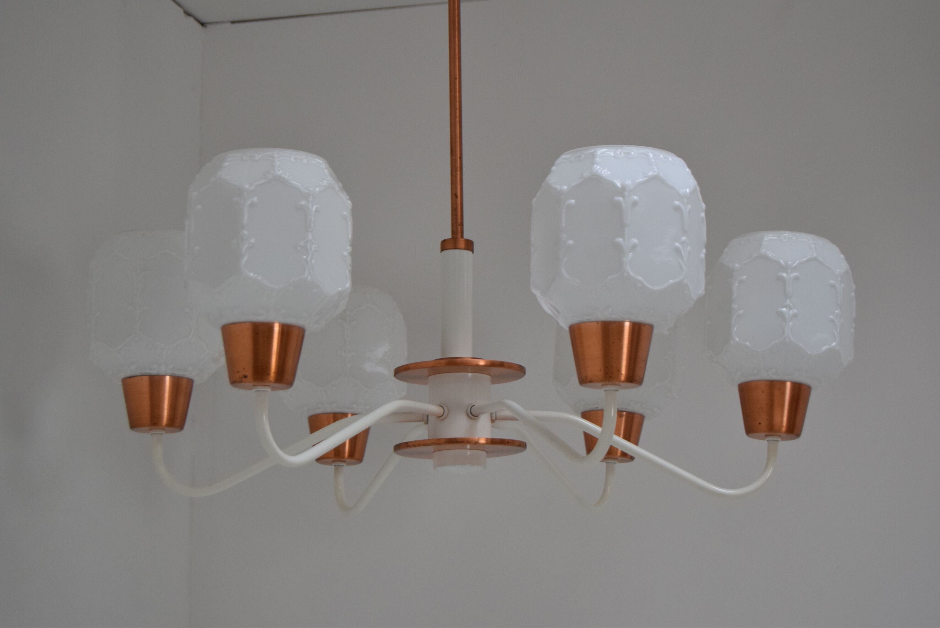 Mid-Century Chandelier/Drukov, 1970‘s.