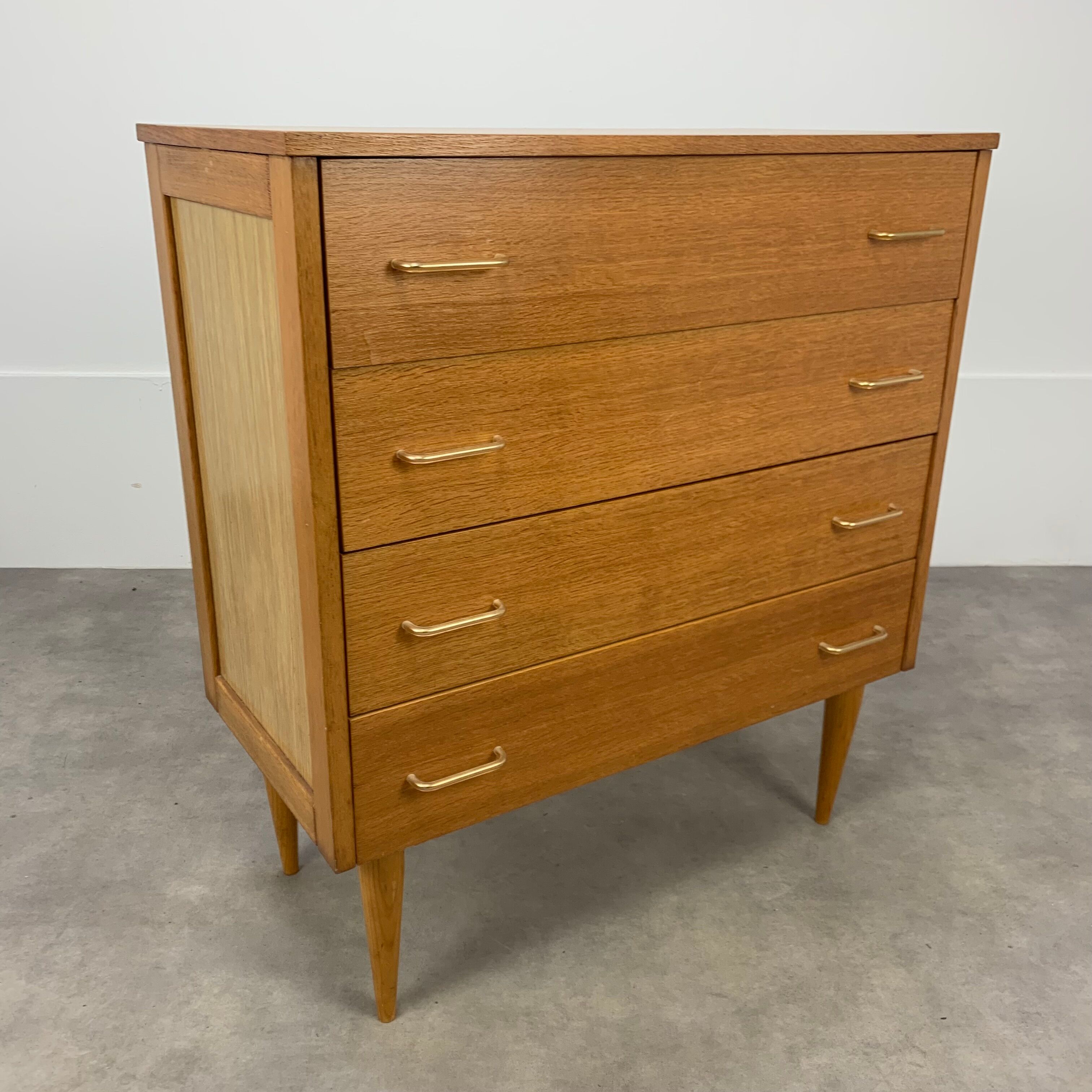 Commode bois années 60 bois