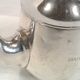 Vintage silver metala hotel teapot Diana Milano