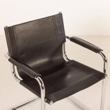 Bauhaus style Italian chairs attr. to Matteograssi, set of 8, 1970s