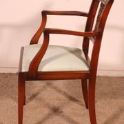 office chair or other Hepplewhite style in mahogany