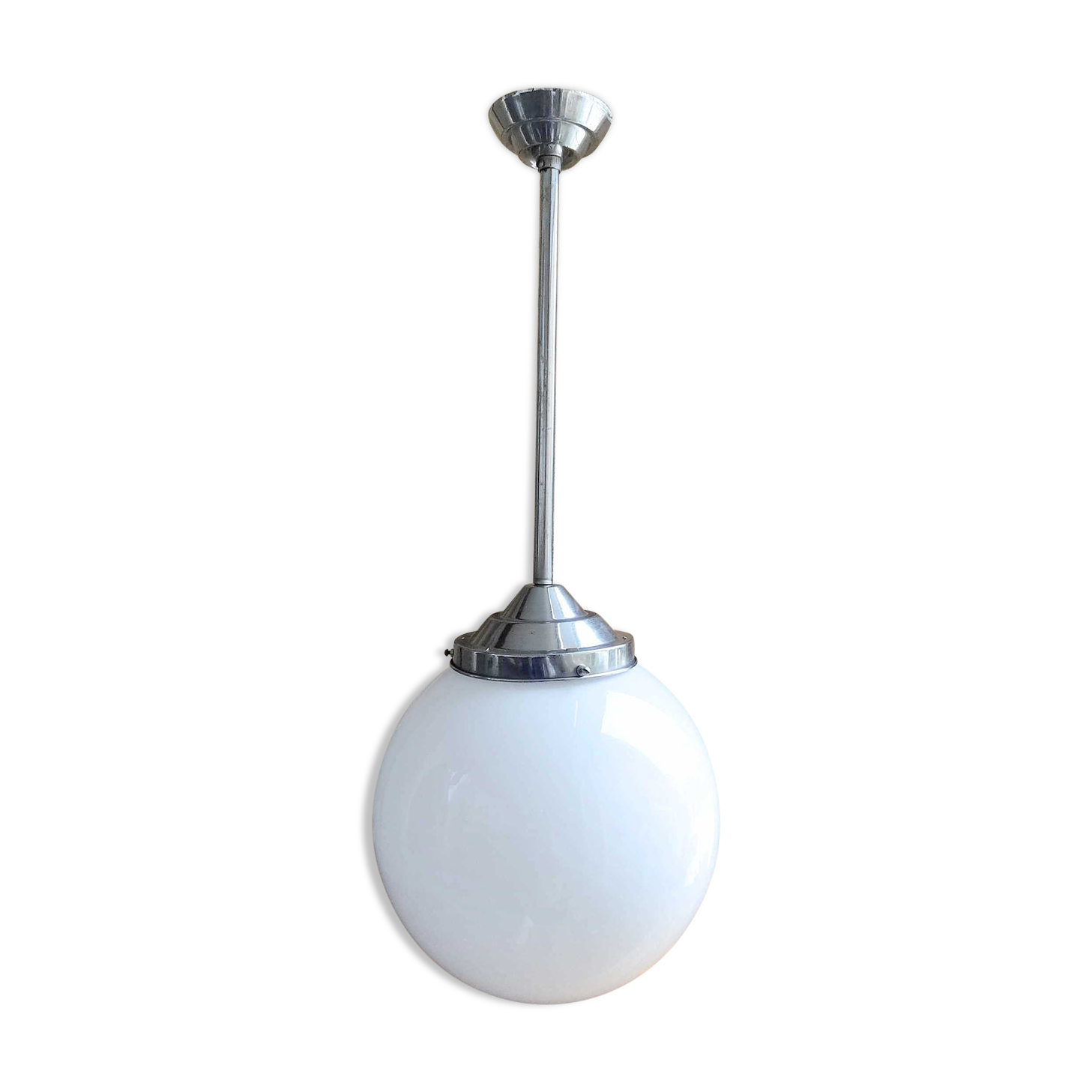 Suspension art deco globe large format - 30 cm