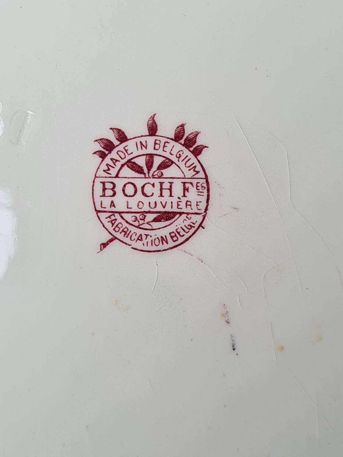 Boch La Louvière 7 flat plates