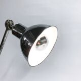 Vintage industrial chrome work light by AGI, 1930s