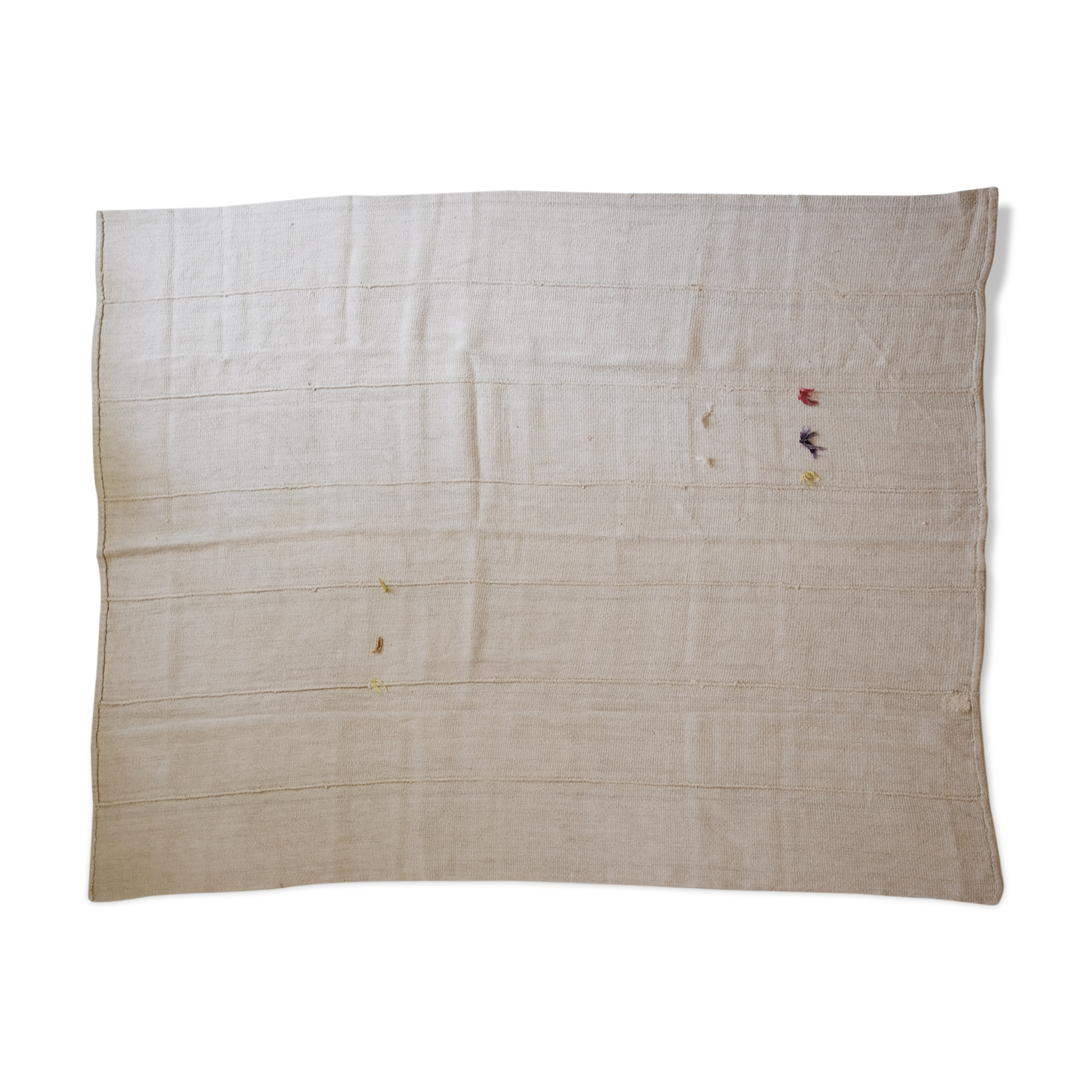 Hemp carpet of Turkish origin, 240 x 190 cm