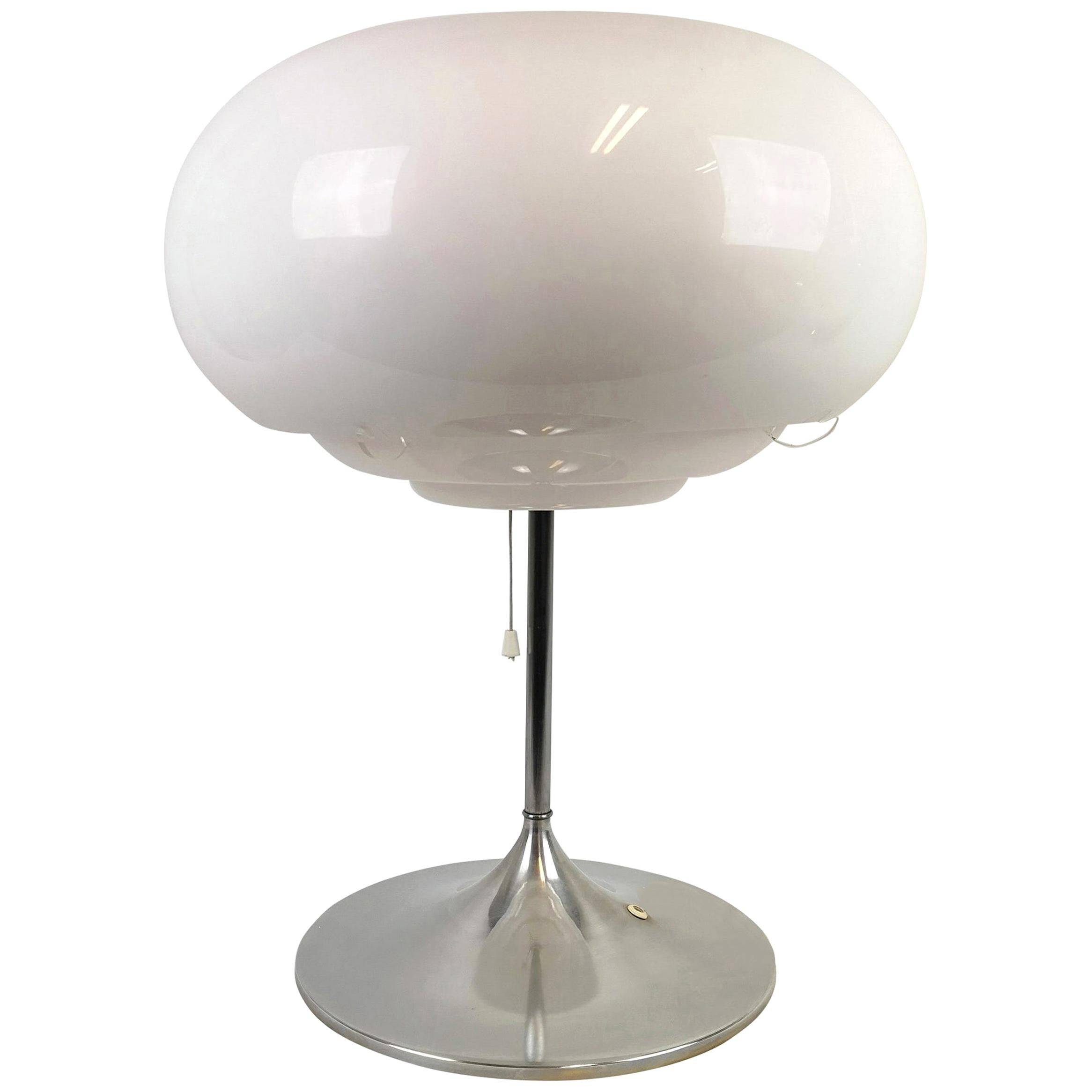 Mid-century table lamp Bergboms B-105 Art Deco style, 1960s, Sweden