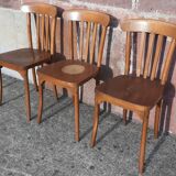 Luterma bistro chairs (Monobloc system, set of 3)