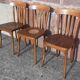 Chaises bistrot Luterma (système Monobloc, lot de 3)