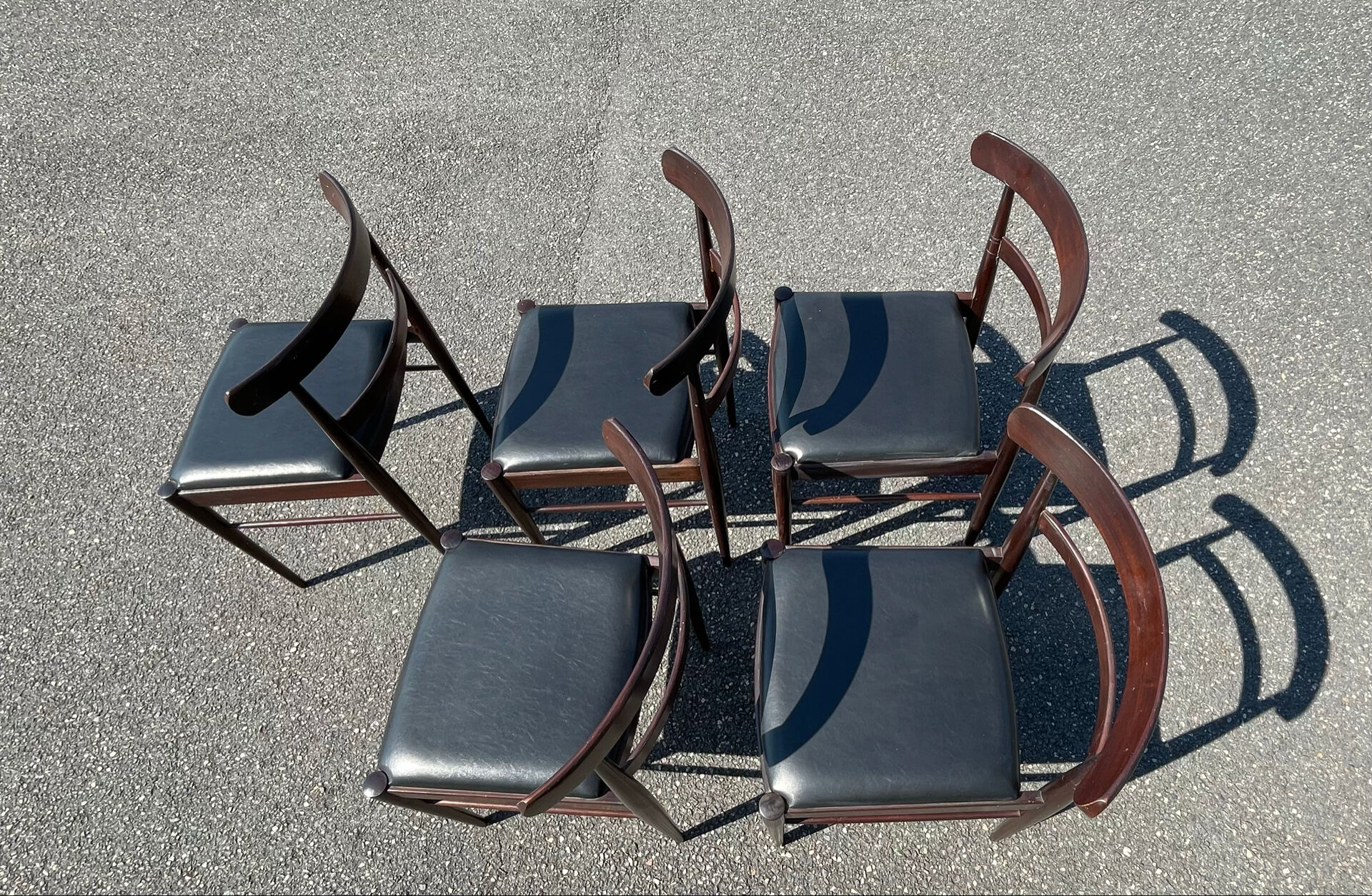 5 Scandinavian chairs from the 1960s