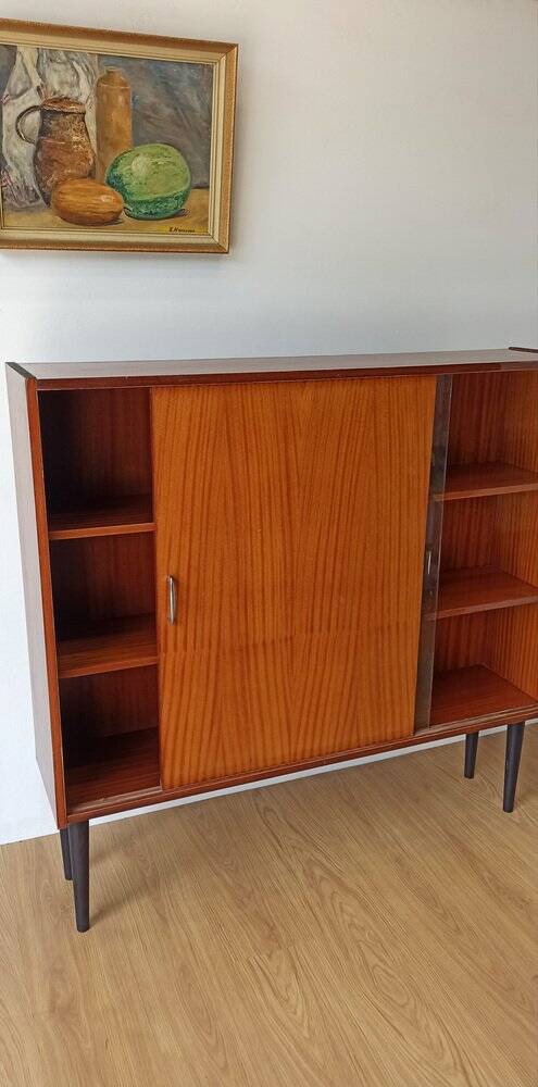 Bibliothèque vintage en bois, 1970