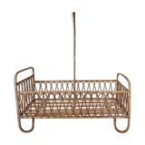 Old rattan bed