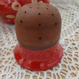 Handmade pottery teapot