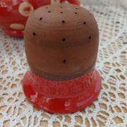Handmade pottery teapot