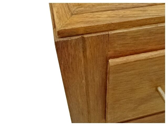 Commode vintage bois massif 1950