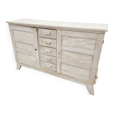 Vintage oak buffet by René Gabriel, 1950s.