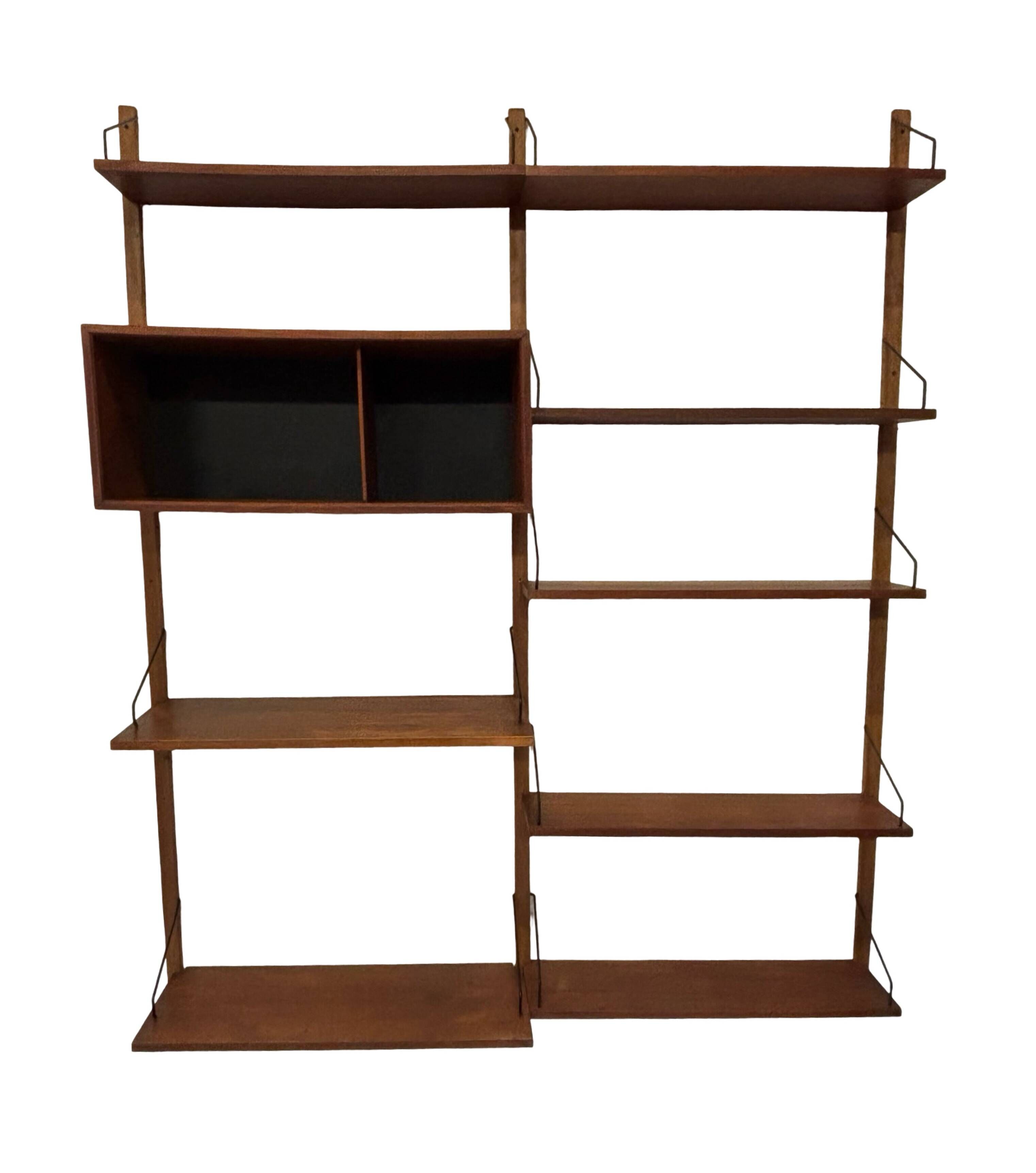 Vintage Poul Cadovius Royal System wall system wall unit