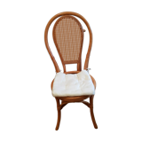 Rattan and bamboo chair
