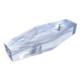 Cendrier rectangulaire en cristal de Bohême, Tchécoslovaquie, années 1960-1970