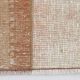 Red & Cream Long Turkish Vintage Runner Rug. 69x312Cm