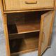 Buffet - Chest of drawers in woven rattan and vintage natural bamboo