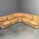 Modular leather lounge sofa by COR, 1970s