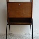 Modernist wooden writing desk of the 50