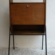 Modernist wooden writing desk of the 50