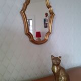 Wood mirror 32x21cm