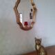 Wood mirror 32x21cm