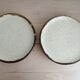 Lot de 6 assiettes émaillées en grès