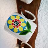 Series of six mugs