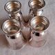 Superb set of 4 silver-plated goblets from the famous house.