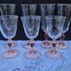 Lot de verres rosaline