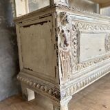 Patinated shelf