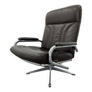 Fauteuil en cuir, 1960s