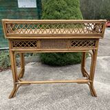 Rattan desk